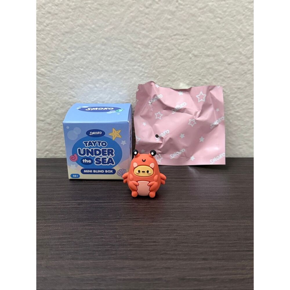 Smoko Tayto Under the Sea Blind Box Mini Figure - Crab Tayto